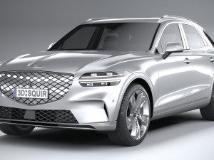 Genessis Electrified GV70 2023 3D Модель
