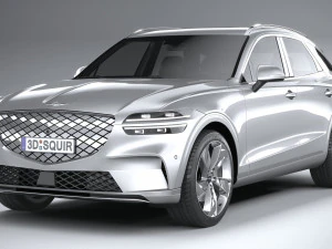 Genessis Electrified GV70 2023 3D Model