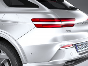 Genessis Electrified GV70 2023 3D Модель