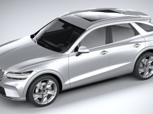 Genessis Electrified GV70 2023 3D Модель