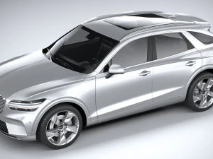 Genessis Electrified GV70 2023 3D Model