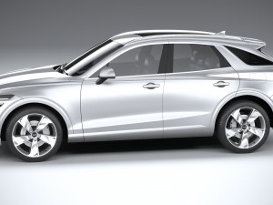 Genessis Electrified GV70 2023 3D Модель