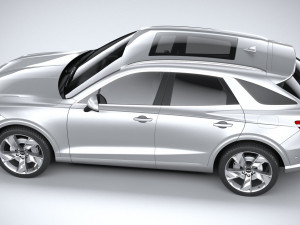 Genessis Electrified GV70 2023 3D Модель