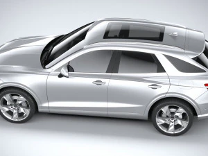 Genessis Electrified GV70 2023 3D Model