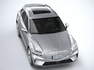 Genessis Electrified GV70 2023 3D Model