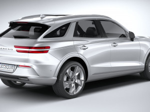 Genessis Electrified GV70 2023 3D Модель