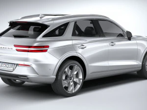 Genessis Electrified GV70 2023 3D Model