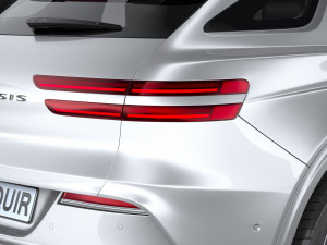 Genessis Electrified GV70 2023 3D Модель