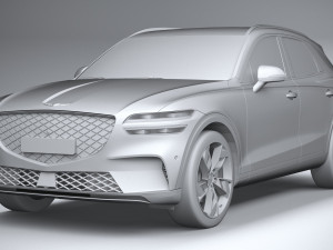 Genessis Electrified GV70 2023 3D Модель