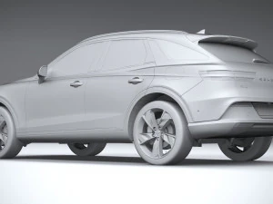 Genessis Electrified GV70 2023 3D Model