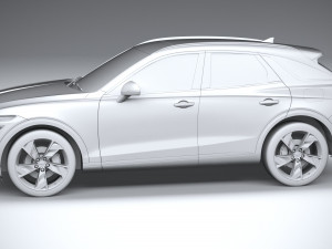 Genessis Electrified GV70 2023 3D Модель