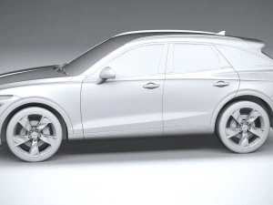 Genessis Electrified GV70 2023 3D Model