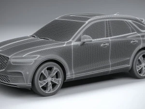 Genessis Electrified GV70 2023 3D Model