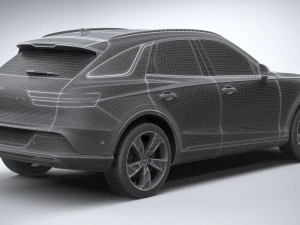Genessis Electrified GV70 2023 3D Model