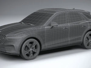 Genessis Electrified GV70 2023 3D Model