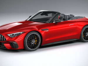 Mercedes-Benz SL 63 AMG 2022 3D Model