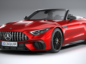 Mercedes-Benz SL 63 AMG 2022 3D Model