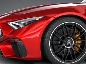 Mercedes-Benz SL 63 AMG 2022 3D Model