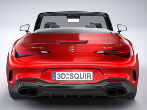 Mercedes-Benz SL 63 AMG 2022 3D Model
