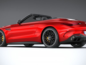 Mercedes-Benz SL 63 AMG 2022 3D Model