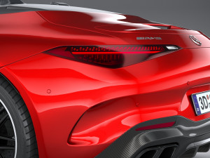 Mercedes-Benz SL 63 AMG 2022 3D Model