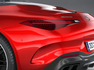 Mercedes-Benz SL 63 AMG 2022 3D Model