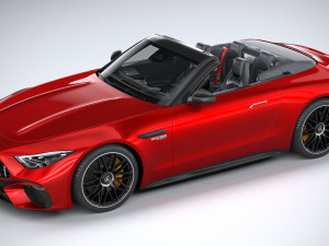 Mercedes-Benz SL 63 AMG 2022 3D Model