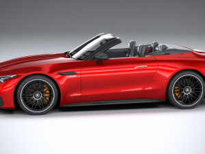 Mercedes-Benz SL 63 AMG 2022 3D Model