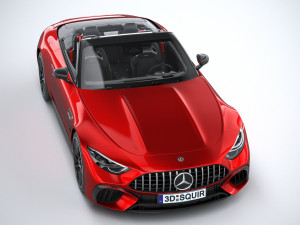 Mercedes-Benz SL 63 AMG 2022 3D Model