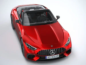 Mercedes-Benz SL 63 AMG 2022 3D Model