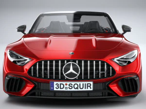 Mercedes-Benz SL 63 AMG 2022 3D Model