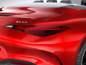 Mercedes-Benz SL 63 AMG 2022 3D Model