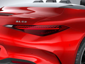Mercedes-Benz SL 63 AMG 2022 3D Model