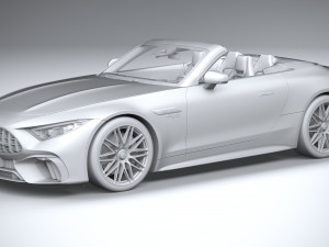 Mercedes-Benz SL 63 AMG 2022 3D Model