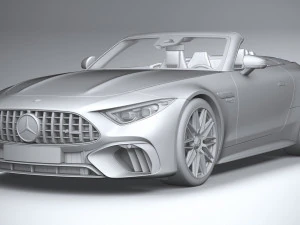 Mercedes-Benz SL 63 AMG 2022 3D Model