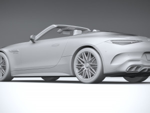 Mercedes-Benz SL 63 AMG 2022 3D Model
