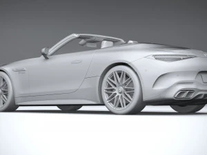 Mercedes-Benz SL 63 AMG 2022 3D Model