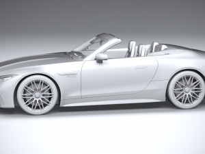 Mercedes-Benz SL 63 AMG 2022 3D Model
