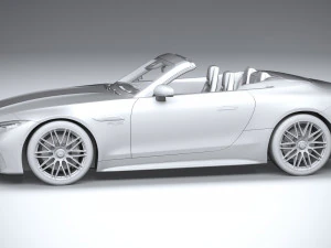 Mercedes-Benz SL 63 AMG 2022 3D Model