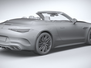 Mercedes-Benz SL 63 AMG 2022 3D Model