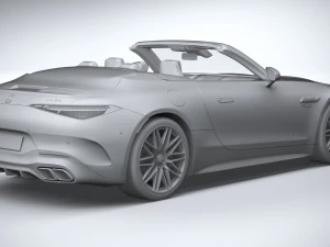 Mercedes-Benz SL 63 AMG 2022 3D Model