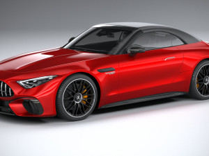 Mercedes-Benz SL 63 AMG 2022 3D Model
