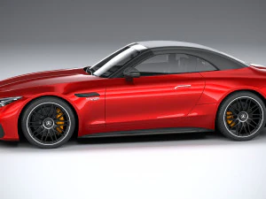 Mercedes-Benz SL 63 AMG 2022 3D Model