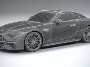 Mercedes-Benz SL 63 AMG 2022 3D Model