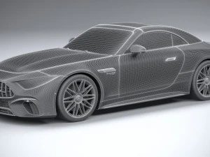 Mercedes-Benz SL 63 AMG 2022 3D Model