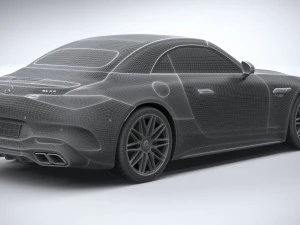 Mercedes-Benz SL 63 AMG 2022 3D Model