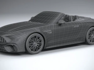 Mercedes-Benz SL 63 AMG 2022 3D Model