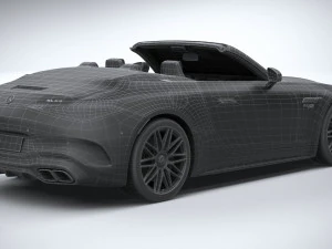 Mercedes-Benz SL 63 AMG 2022 3D Model