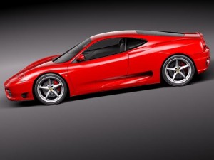 Ferrari 360 Modena coupe Modèle 3D