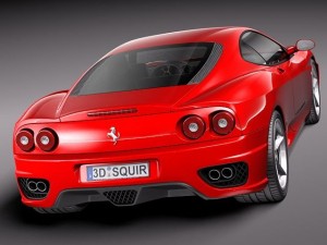 Ferrari 360 Modena coupe Modèle 3D
